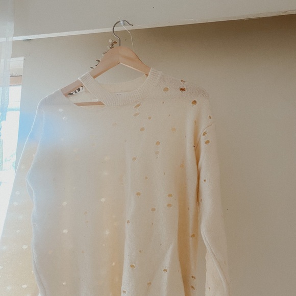 ASTR the Label Distressed Sweater - Picture 5 of 12